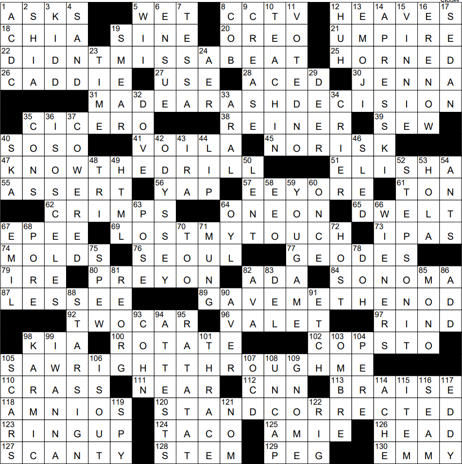 0225 24 NY Times Crossword 25 Feb 24 Sunday NYXCrossword