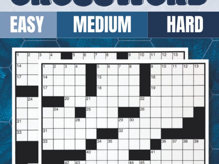 2023 Crossword Puzzle Books For Adults Large Print Crossword Puzzles For Seniors Easy To Difficult Crossword Puzzles For Adults With Solution Sander Mark 9798362763428 Amazon Books