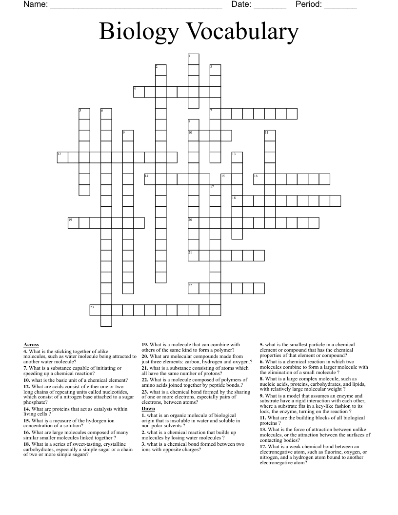 21 Crossword Puzzles For Middle Schoolers Online And Hands On Recommendations And Their Resources Teaching Expertise