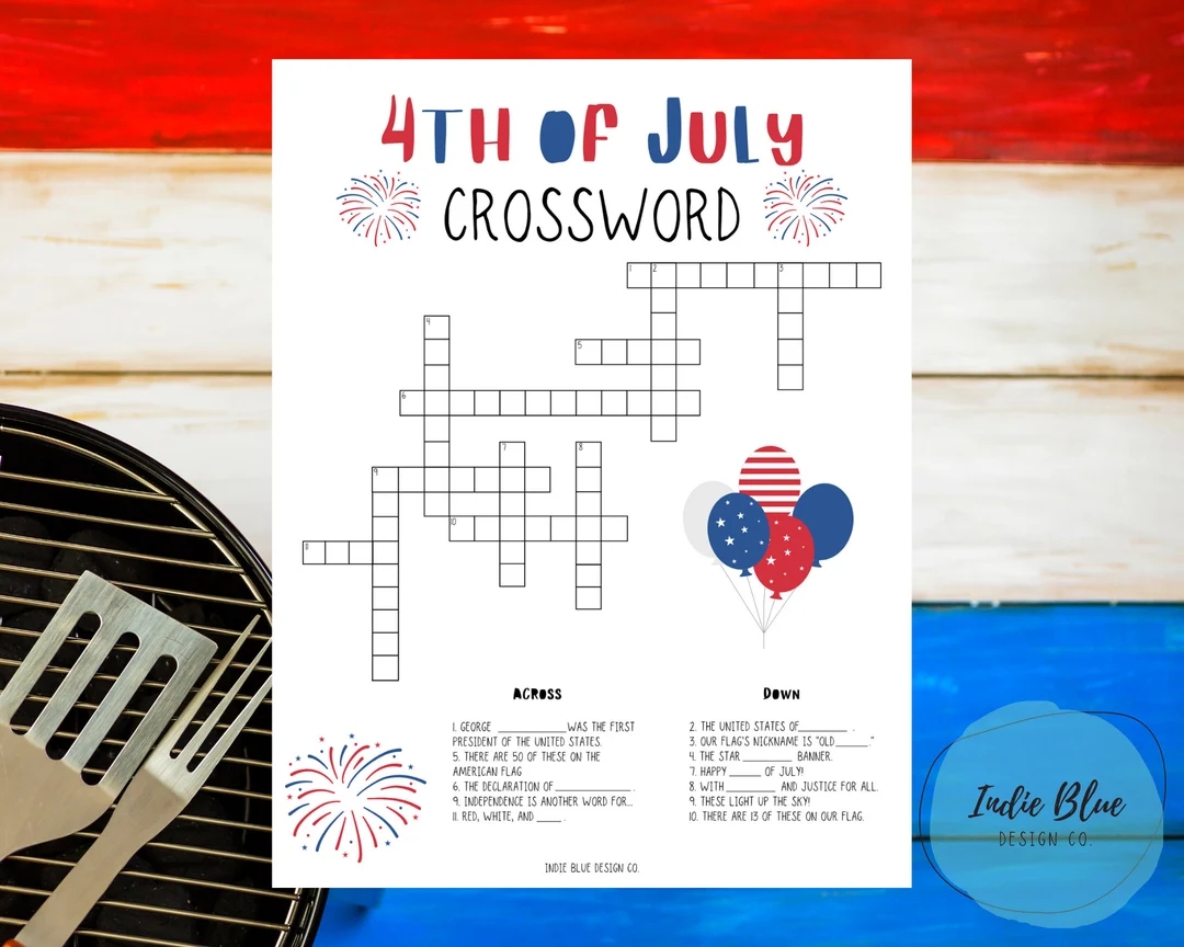 Usa Crossword Printable