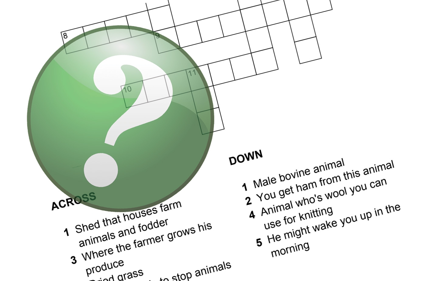 5 Free Printable Easy Crosswords For Dementia Marias Place