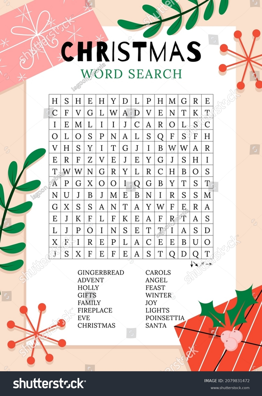 Free Printable Crosswords Puzzles For Christmas