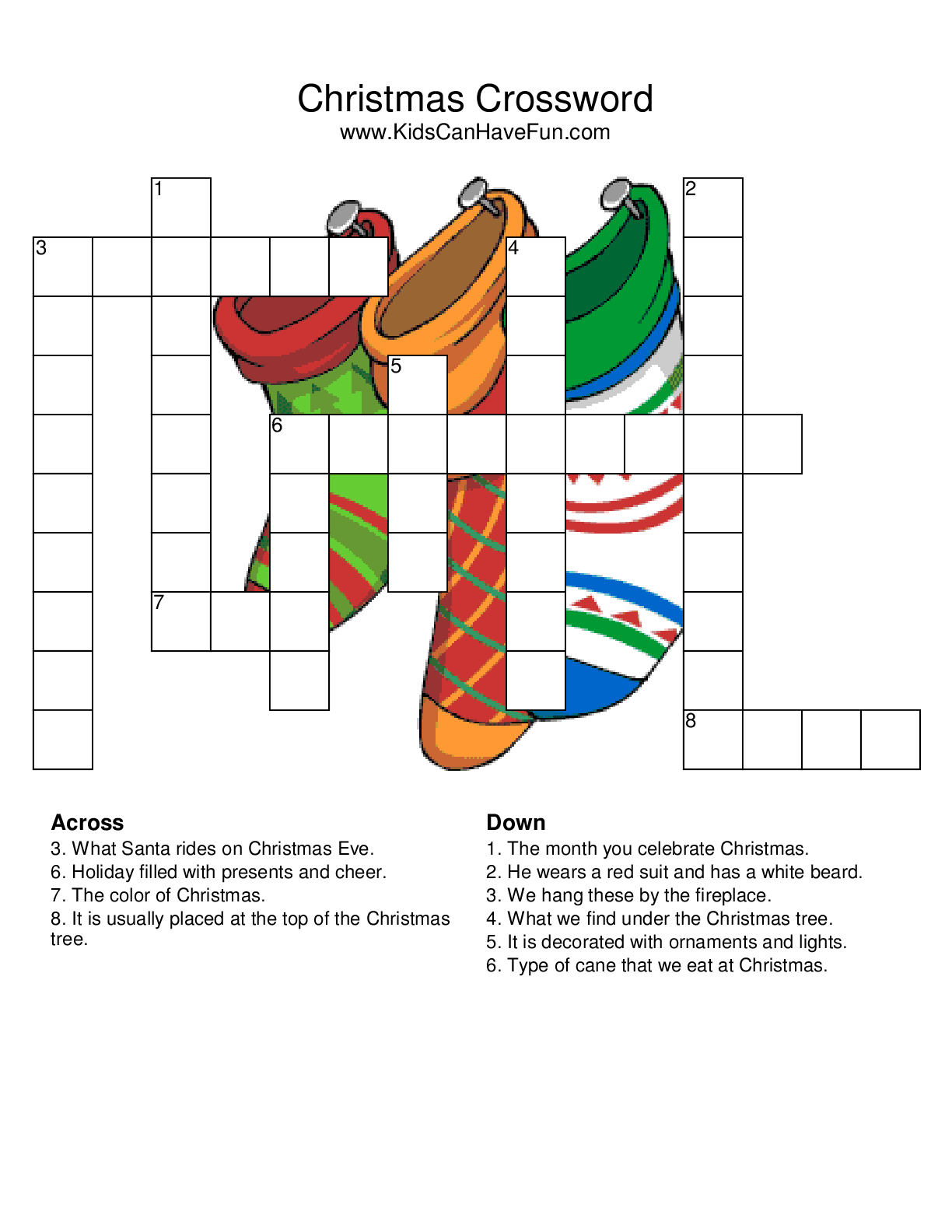 9 Christmas Games Crossword Ideas Christmas Games Christmas Crossword Christmas Worksheets