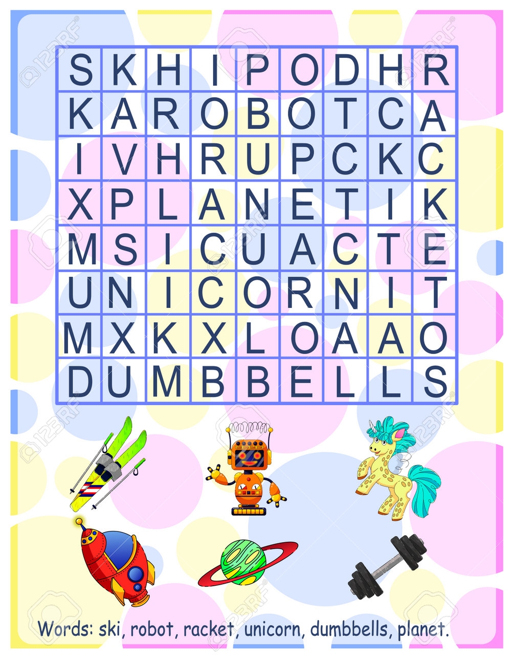 A Simple Crossword Puzzle With Word Search For Elementary And Middle School Children Crossword Puzzle A Fun Way To Practice Your Understanding Of The Language And Expand Your Voc Royalty Free SVG 