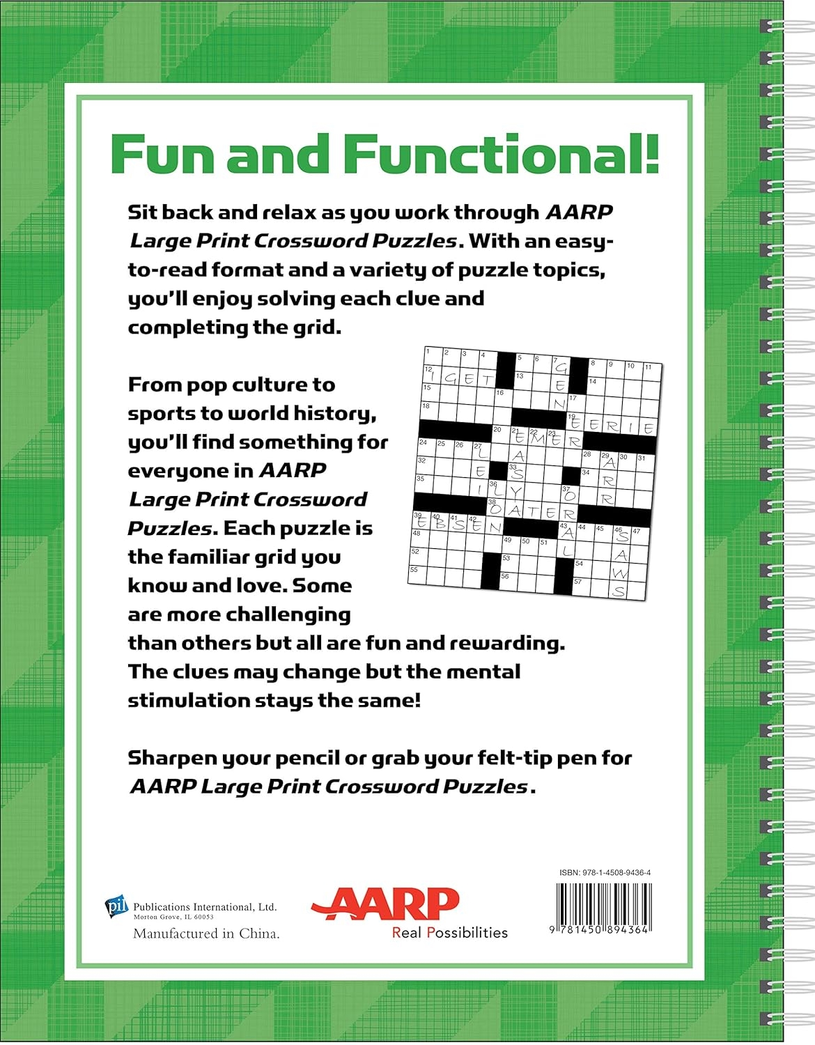 Aarp Crossword Puzzle Printable