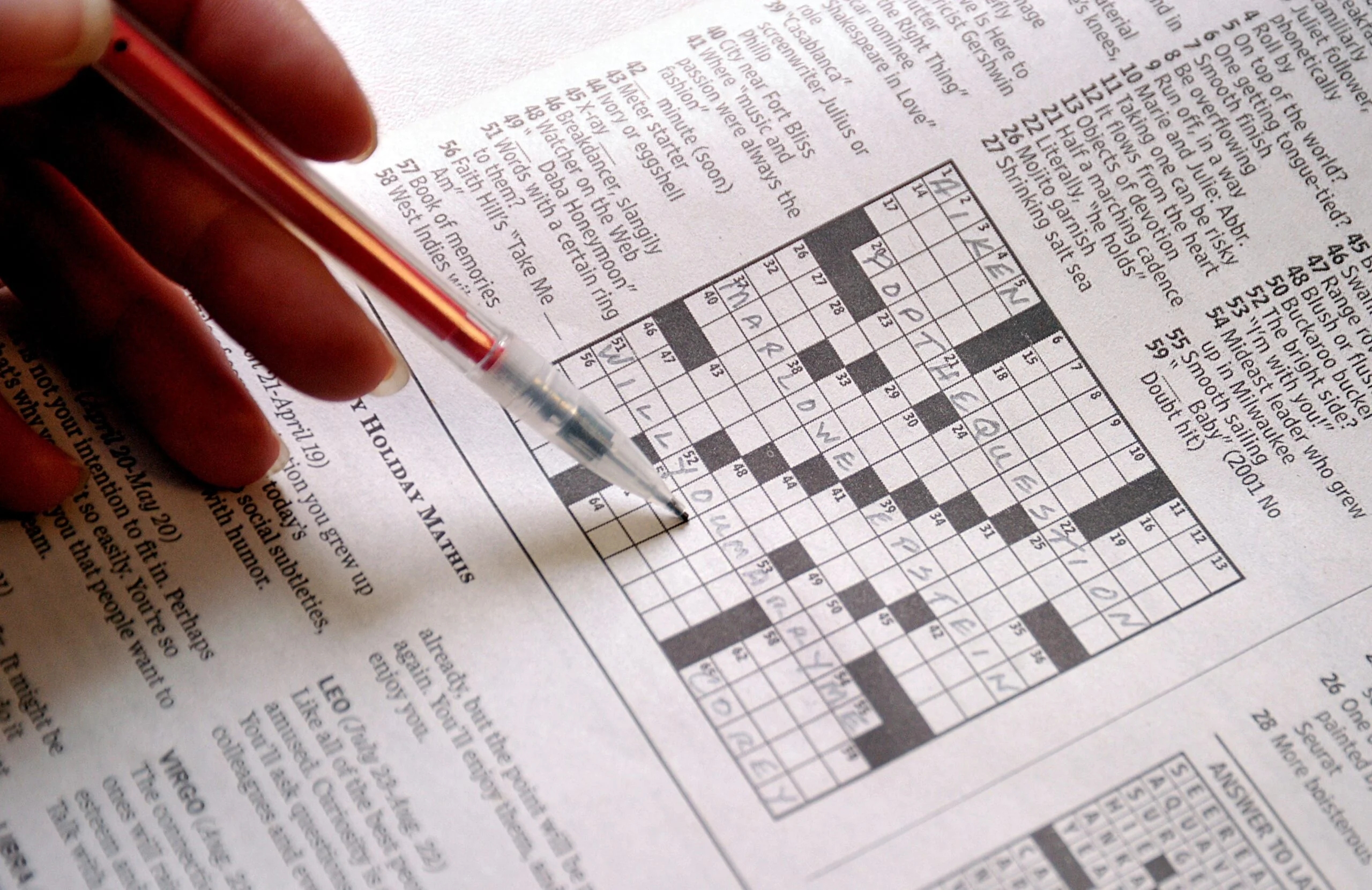 Printable Crosswords Washington Post