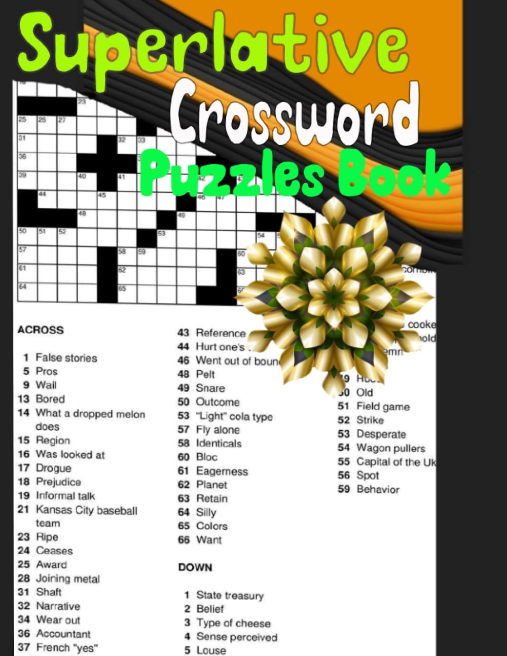Amazon Superlative Crossword Puzzles The Greatest Collection Of Riddles Brain Teasers For Expanding Your Mind Crossword Puzzles Book For Adult Seniors Men And Women With Solutions 9798416761035 Eli Book Kylie Books