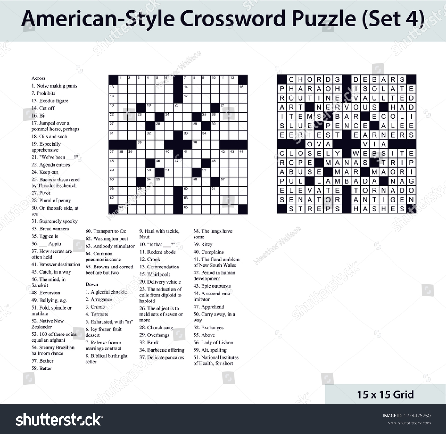 American Style Crossword Wholeselling Puzzle Game