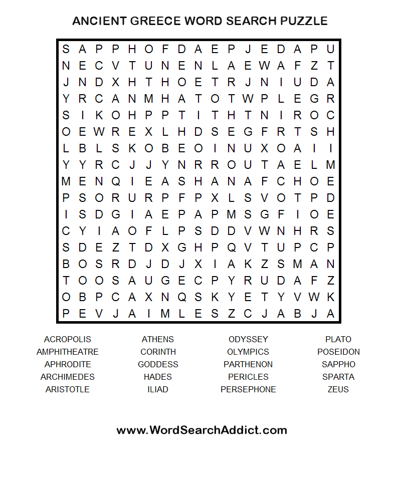 Hades Crossword Printable Free Hades Crossword Printable Free