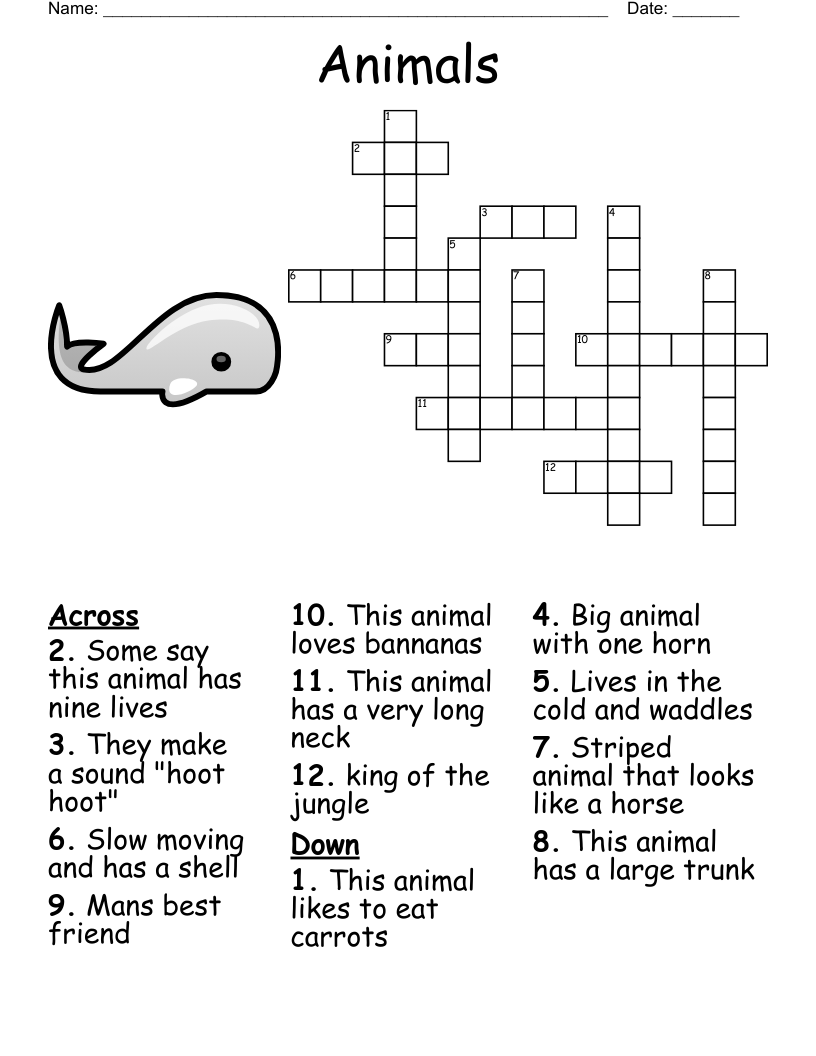 Best Free Printable Crosswords