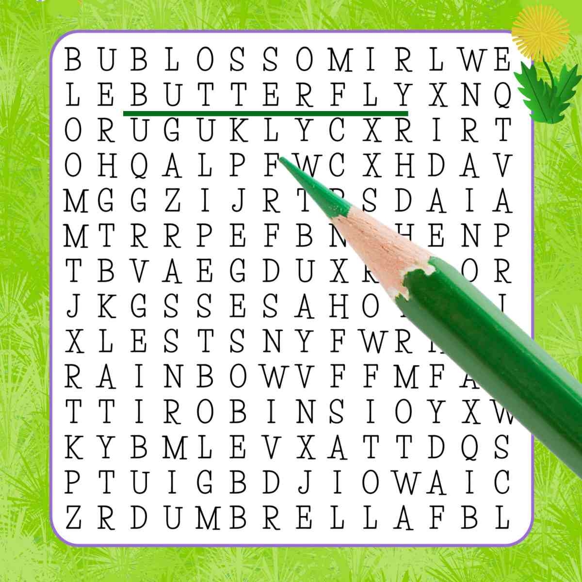 April Word Search Printable National Days Word Find Puzzle April Word Search Printable National Days Word Find Puzzle