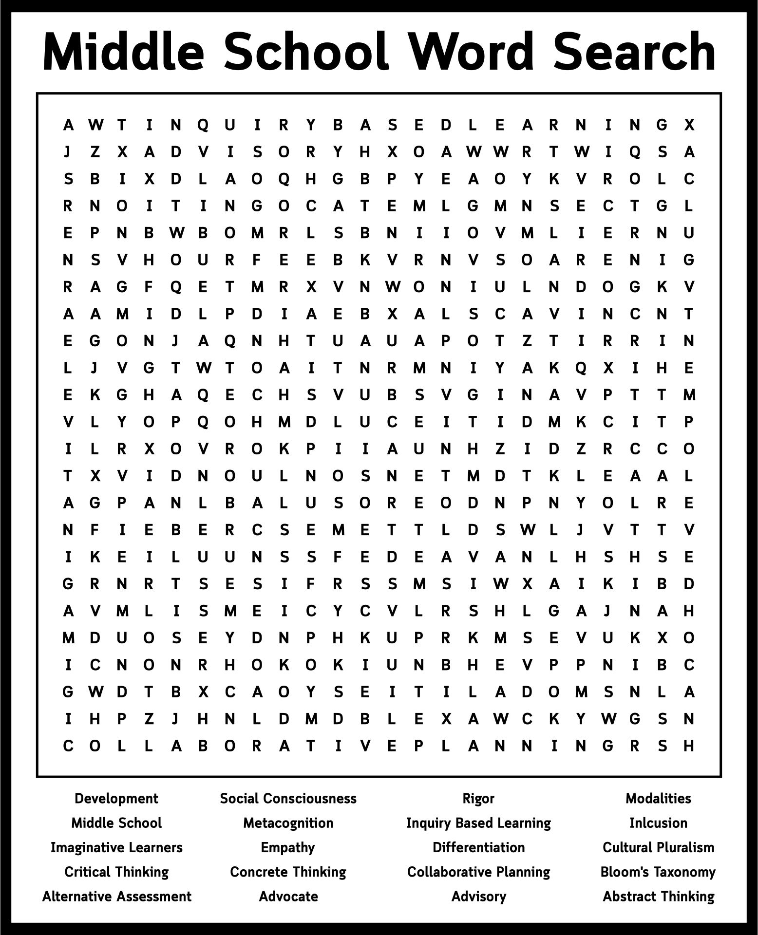 August Crossword Puzzles Word Search Middle High School Worksheets Library