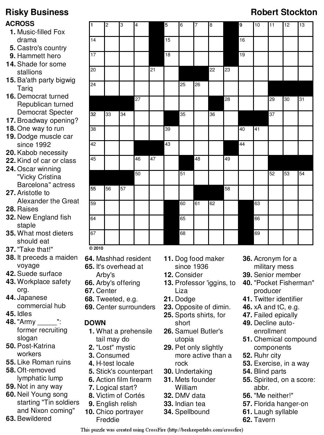 Pc Games Crossword Puzzle Printable