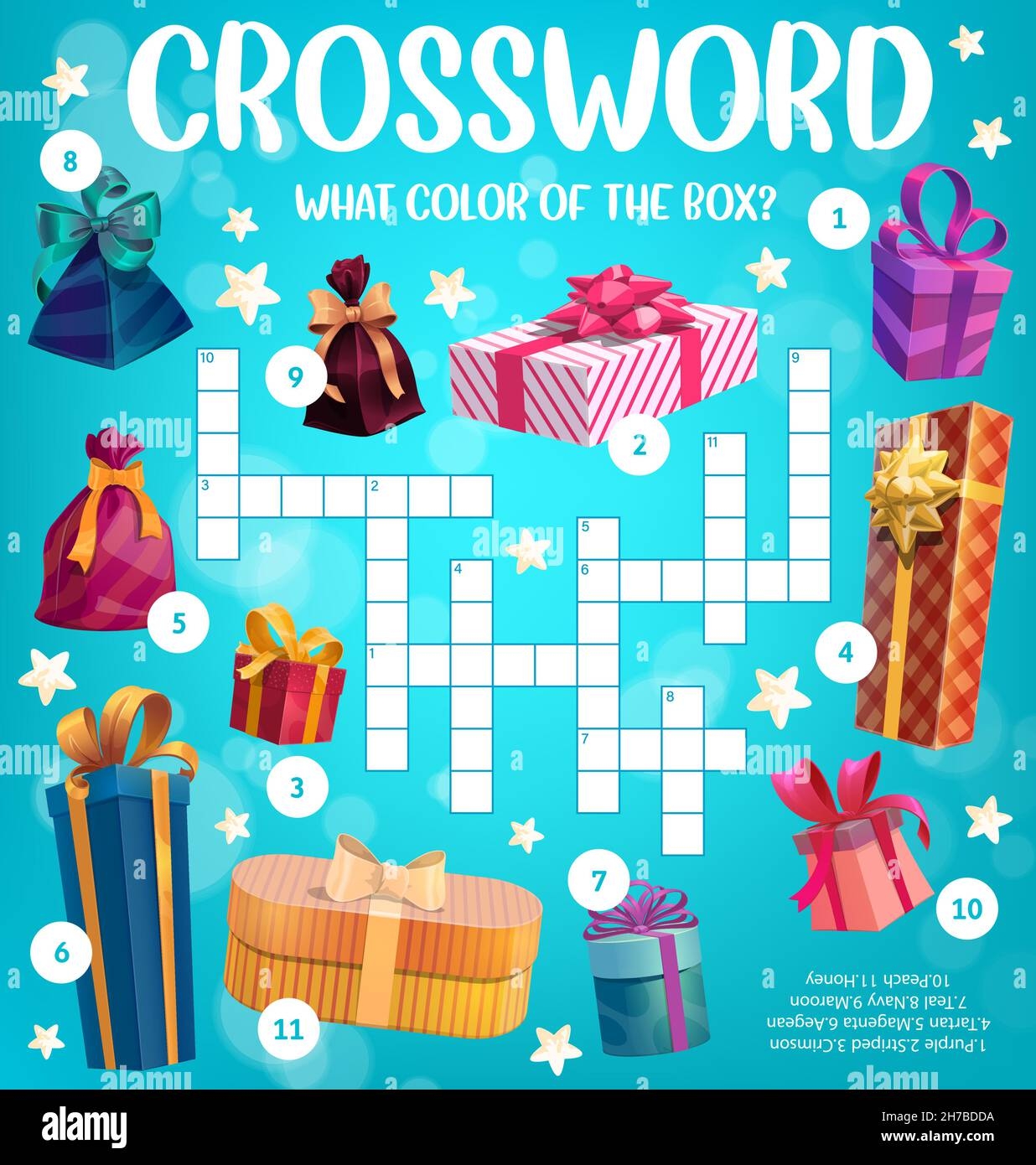 Crossword Puzzle Printable For Boys