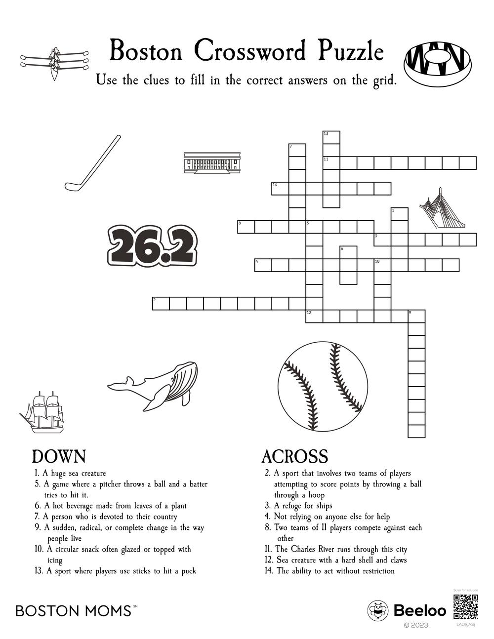 Free Printable Very Easy Crossword Puzzles