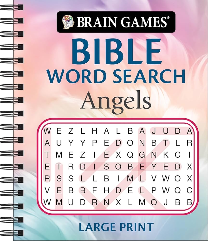 Brain Games Bible Word Search Angels Large Print Publications International Ltd Brain Games 9781639387731 Amazon Books