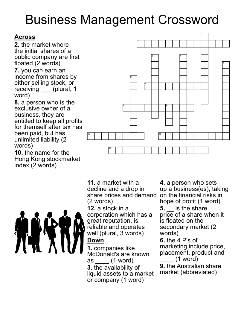 Business English Word Search WordMint