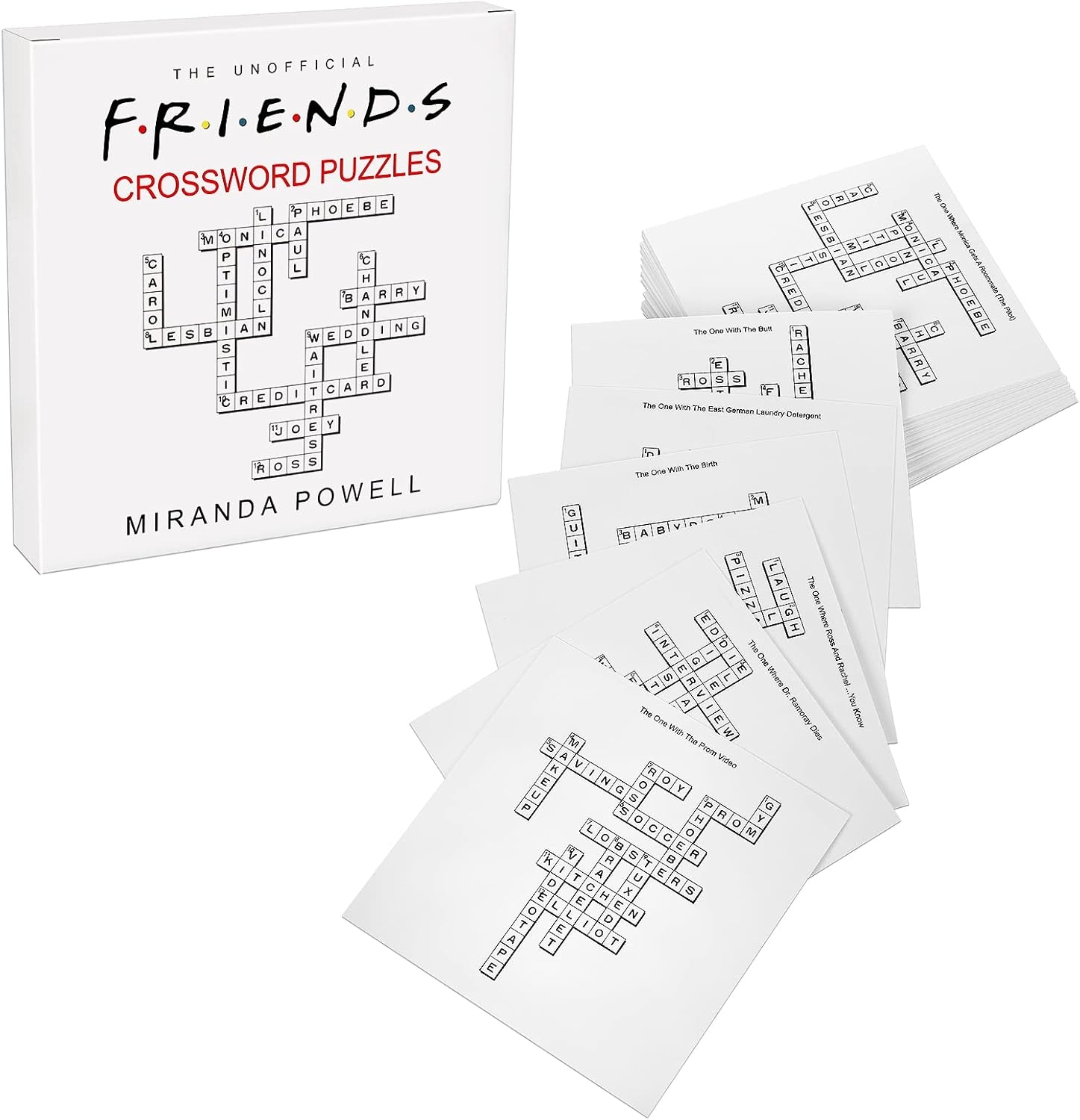 Buy Friends TV Show Crossword Word Puzzle At Ubuy Nigeria