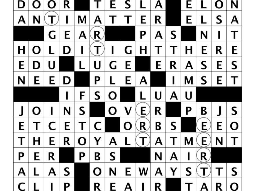 Can You Solve A Crossword Puzzle Designed By A 14 year old The Boston Globe