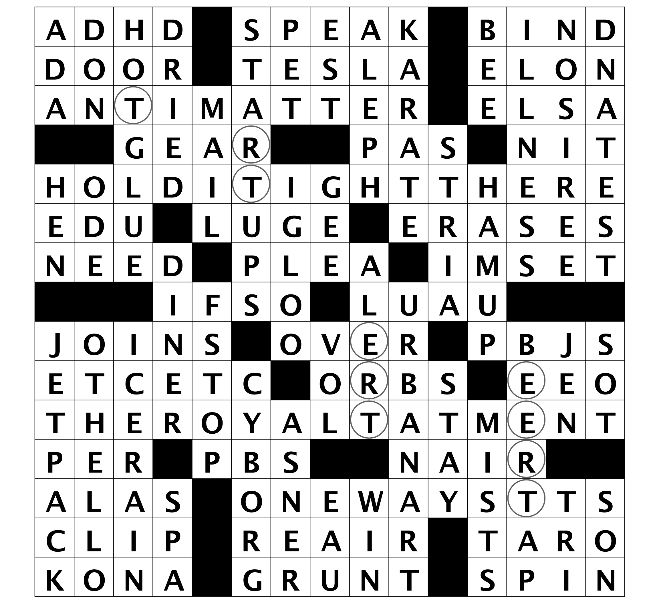 Can You Solve A Crossword Puzzle Designed By A 14 year old The Boston Globe