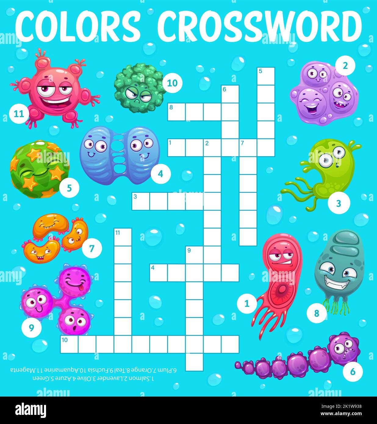 Pathogens Crossword Printable