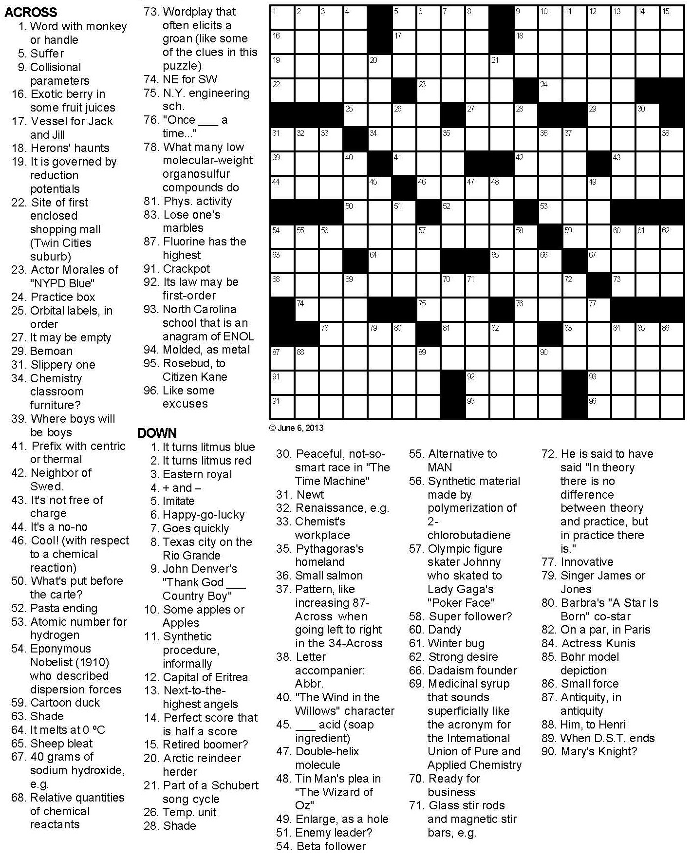 Free Printable 5th Grade Crossword Puzzles Free Printable 5th Grade Crossword Puzzles