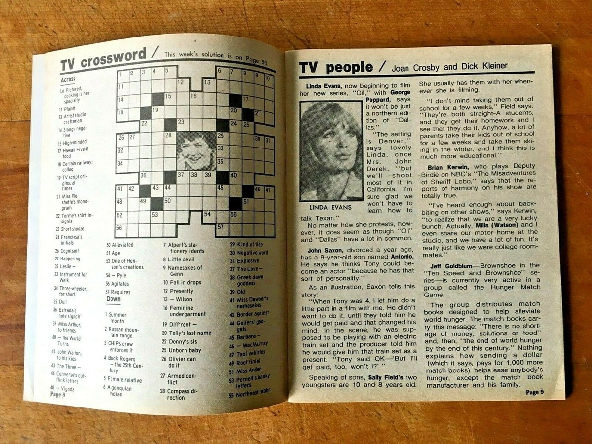 Chicago Sun Times TV Prevue Pam Dawber Robert Hays June 22 1980 EBay