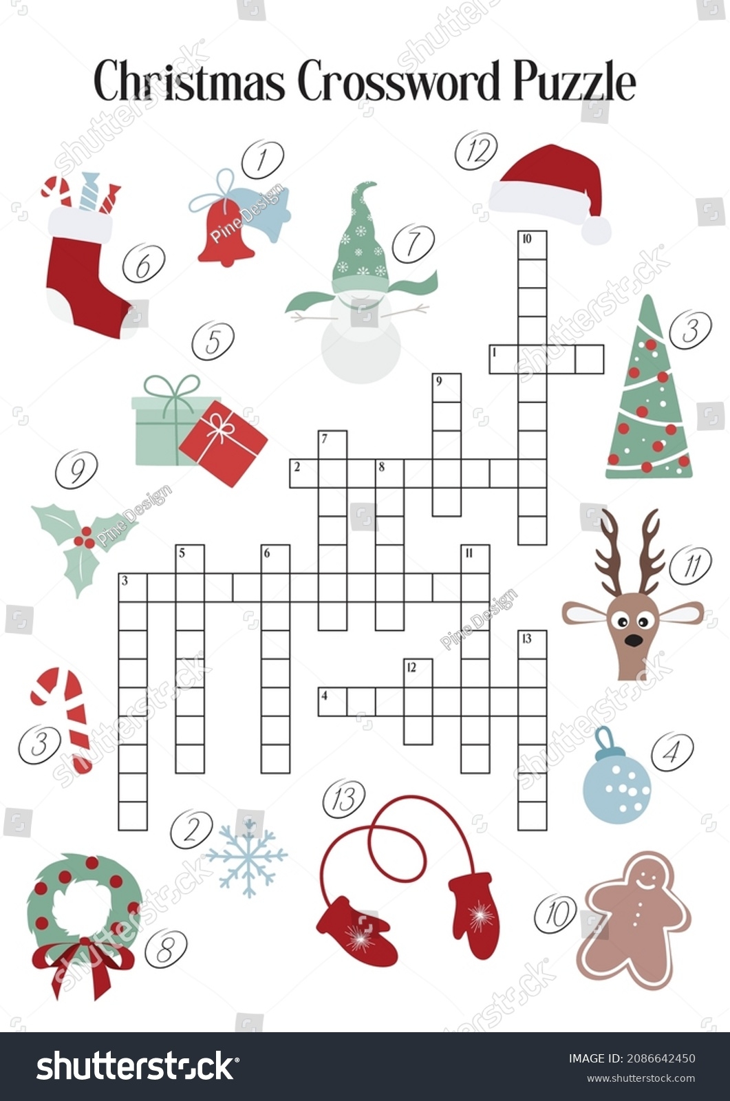 Printable Easy Christmas Crossword Puzzles Printable Easy Christmas Crossword Puzzles