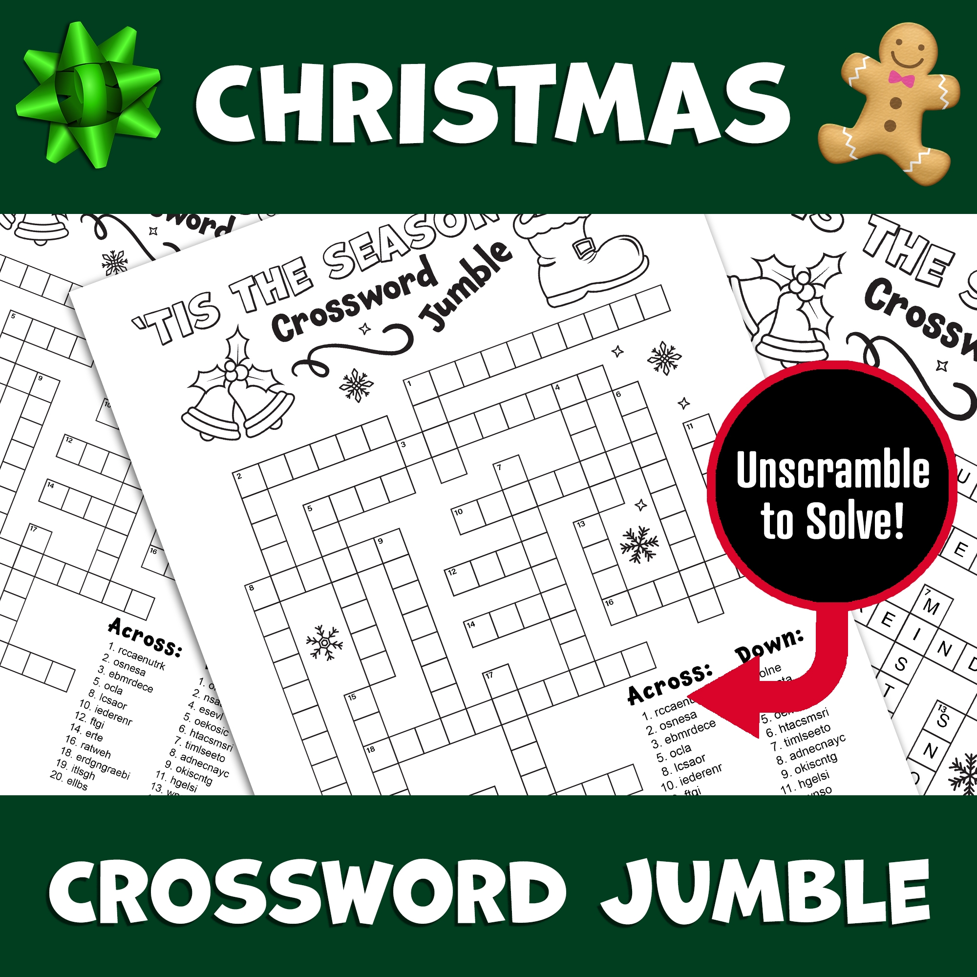 Printable Crosswords Level 1 8th Grade Free