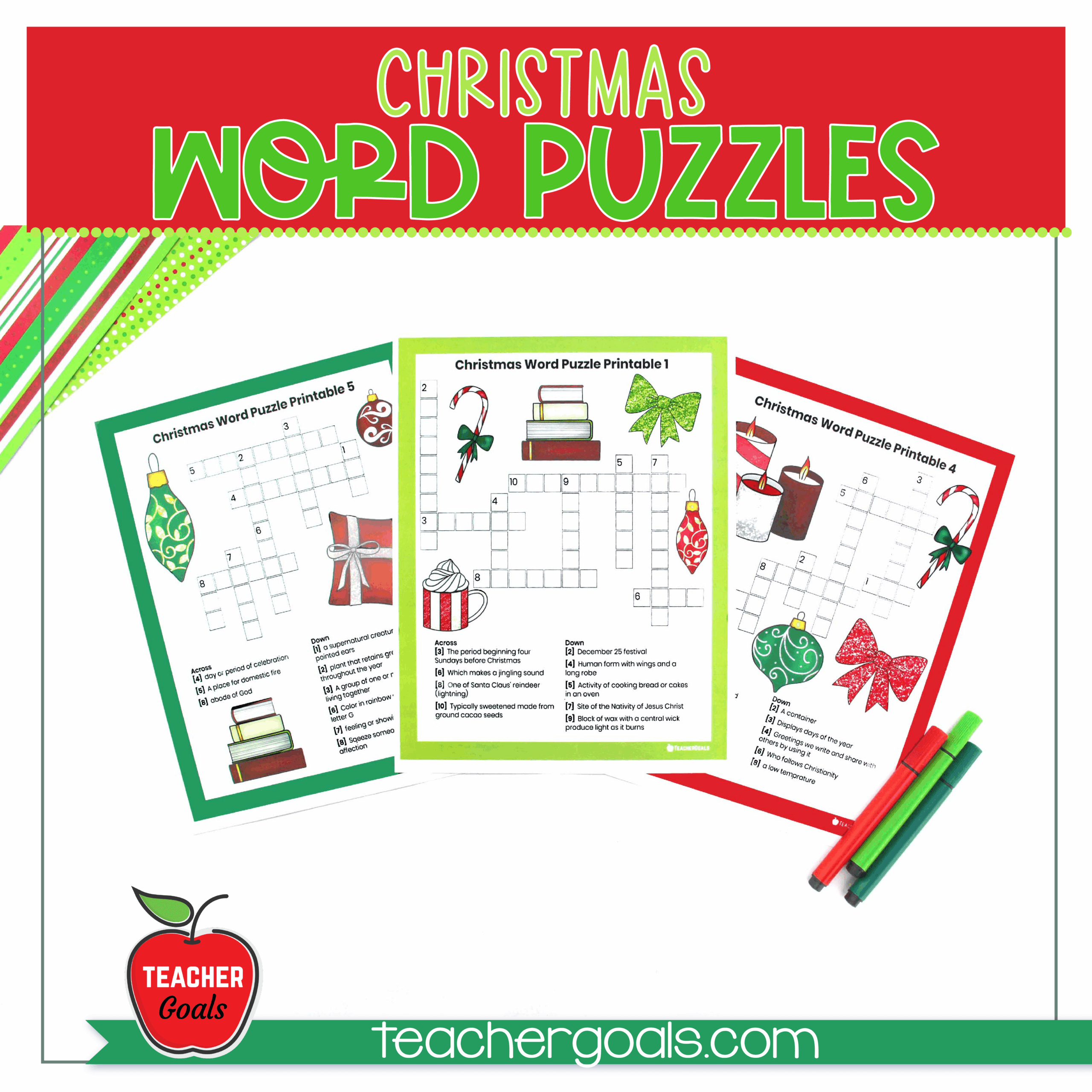 Christmas Crossword Puzzles