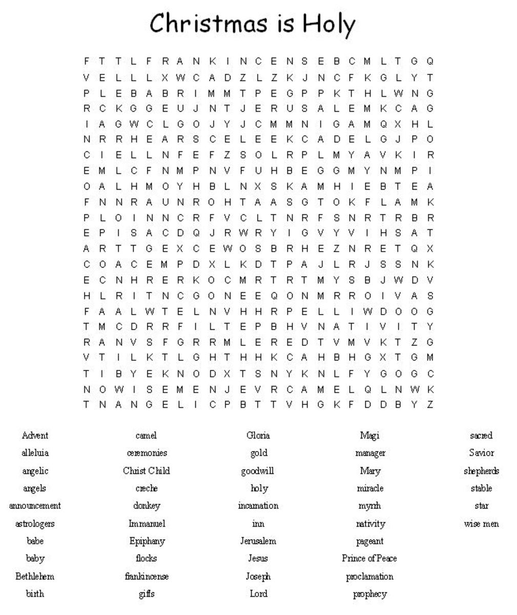 Christmas Word Puzzle Word Search Printables HubPages Christmas Word Puzzle Word Search Printables HubPages