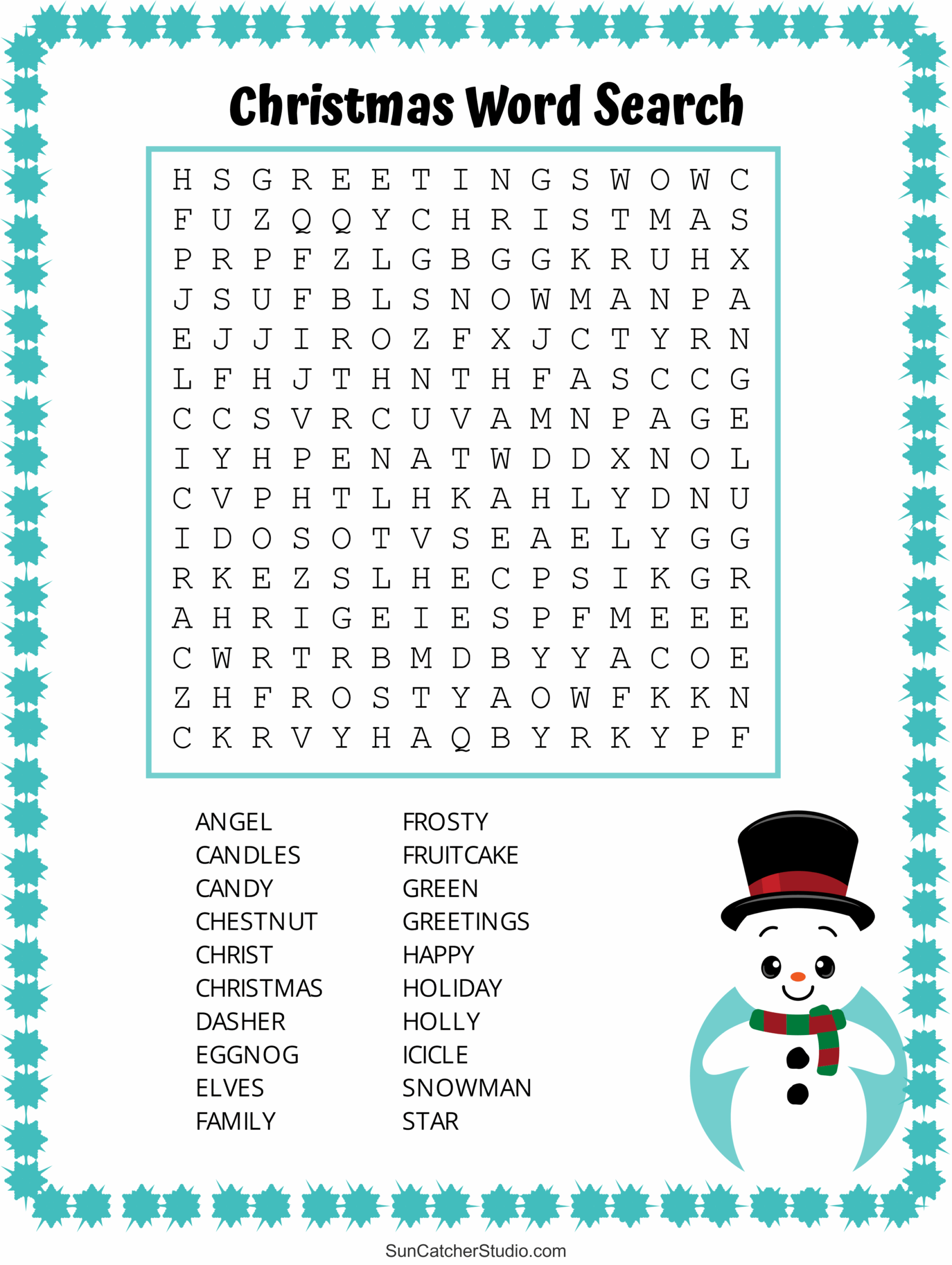 Crosswords And Word Searches Printable
