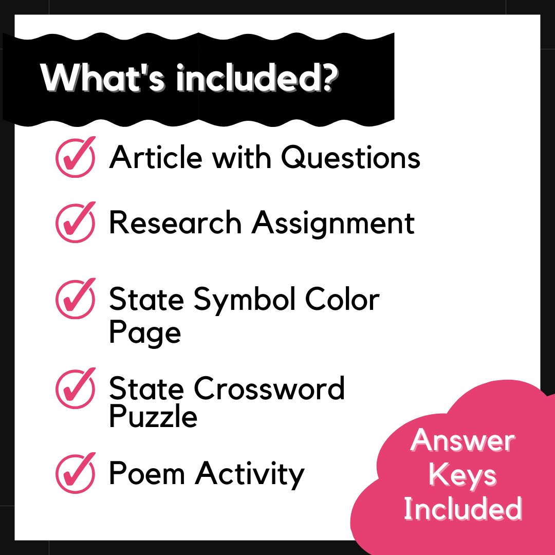 Colorado State Activities US State Research And Informational Text Made By Teachers