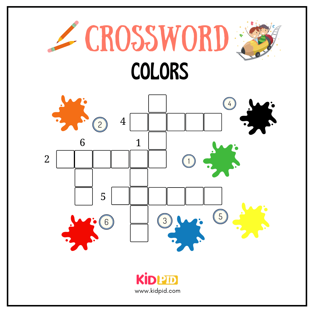 3rd Grade Crossword Printable