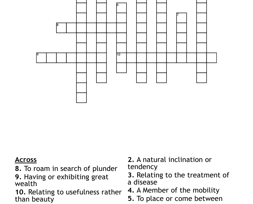 CRISS CROSS PUZZLE Crossword WordMint