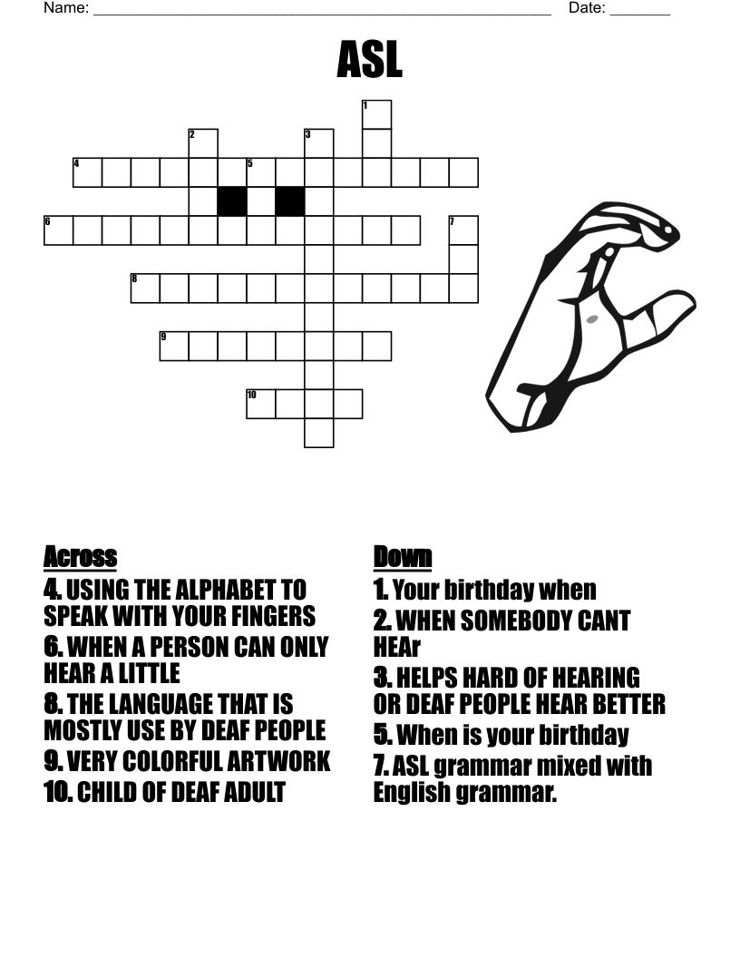Cross Word Puzzle With Word Bank Crossword WordMint