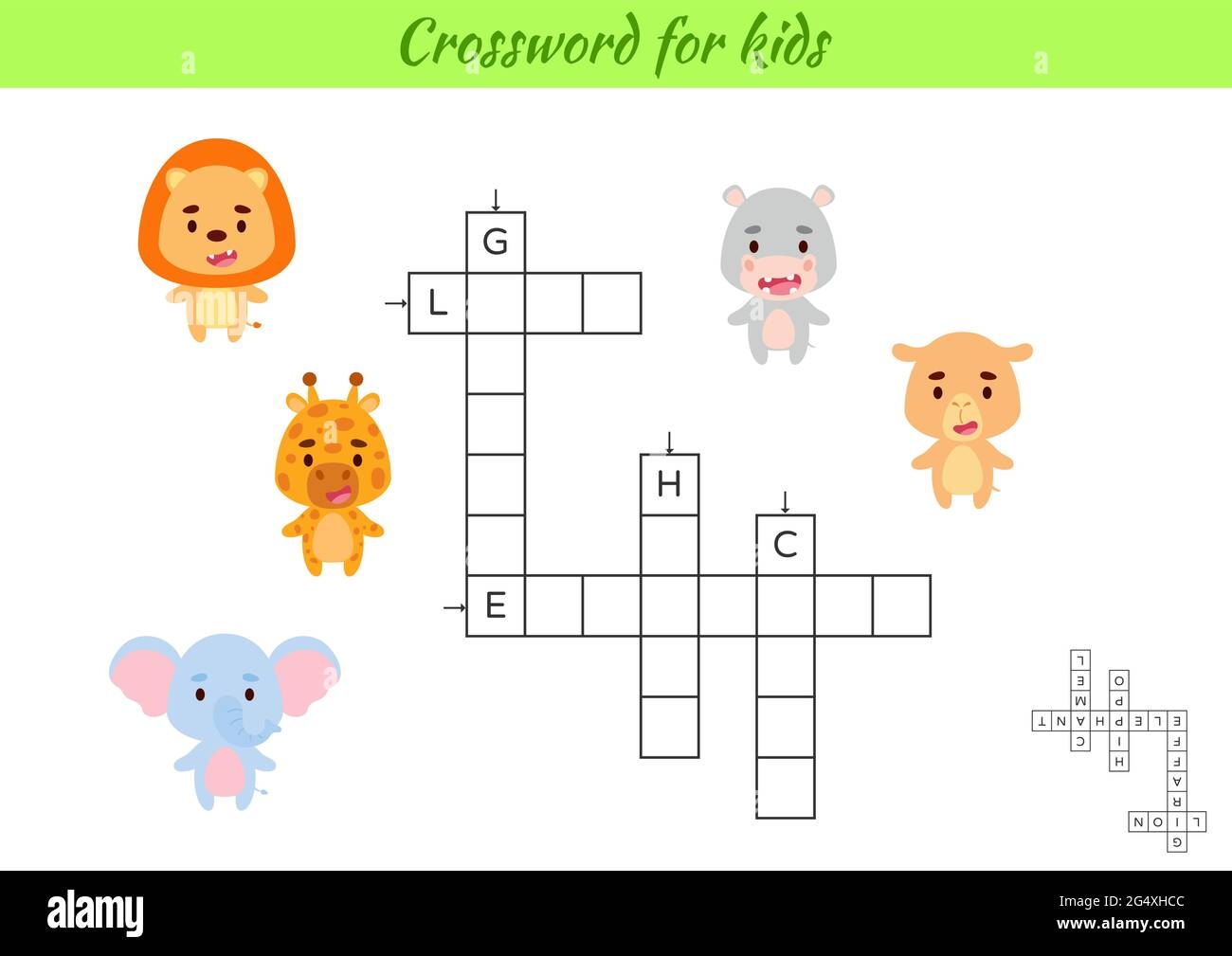 Crossword For Kids With Pictures Of Animals Educational Game For Study English Language And Words Children Activity Printable Worksheet Includes An Stock Vector Image Art Alamy Crossword For Kids With Pictures Of Animals Educational Game For Study English Language And Words Children Activity Printable Worksheet Includes An Stock Vector Image Art Alamy