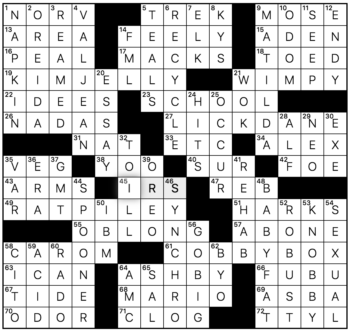 Detroit News Printable Crossword Puzzles