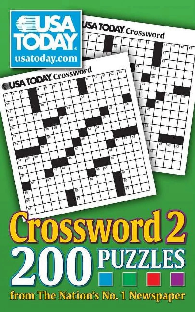 Crossword Puzzle Books In Game Activity Books Walmart
