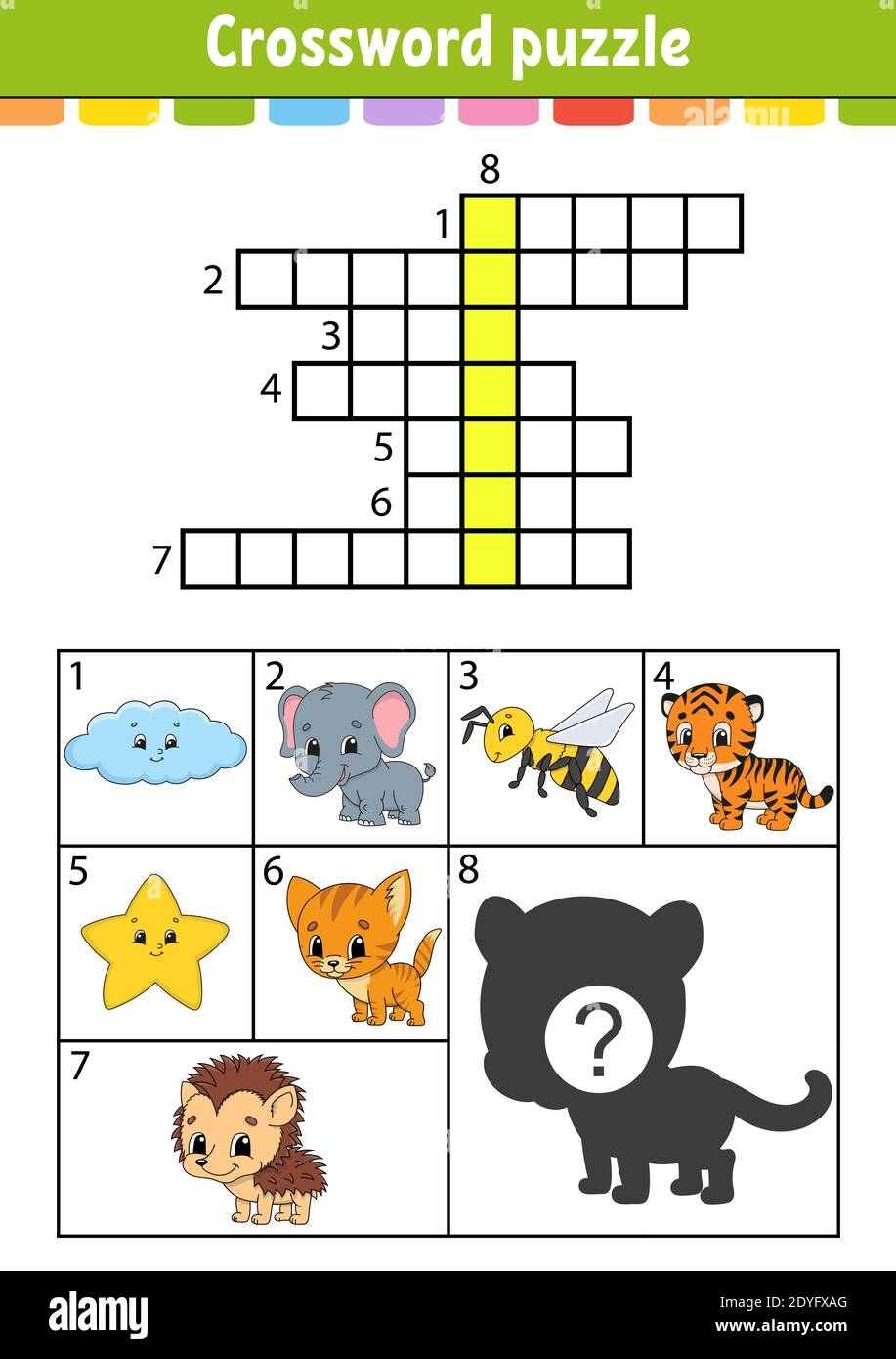 Kids Printable Activities Crossword Kids Printable Activities Crossword