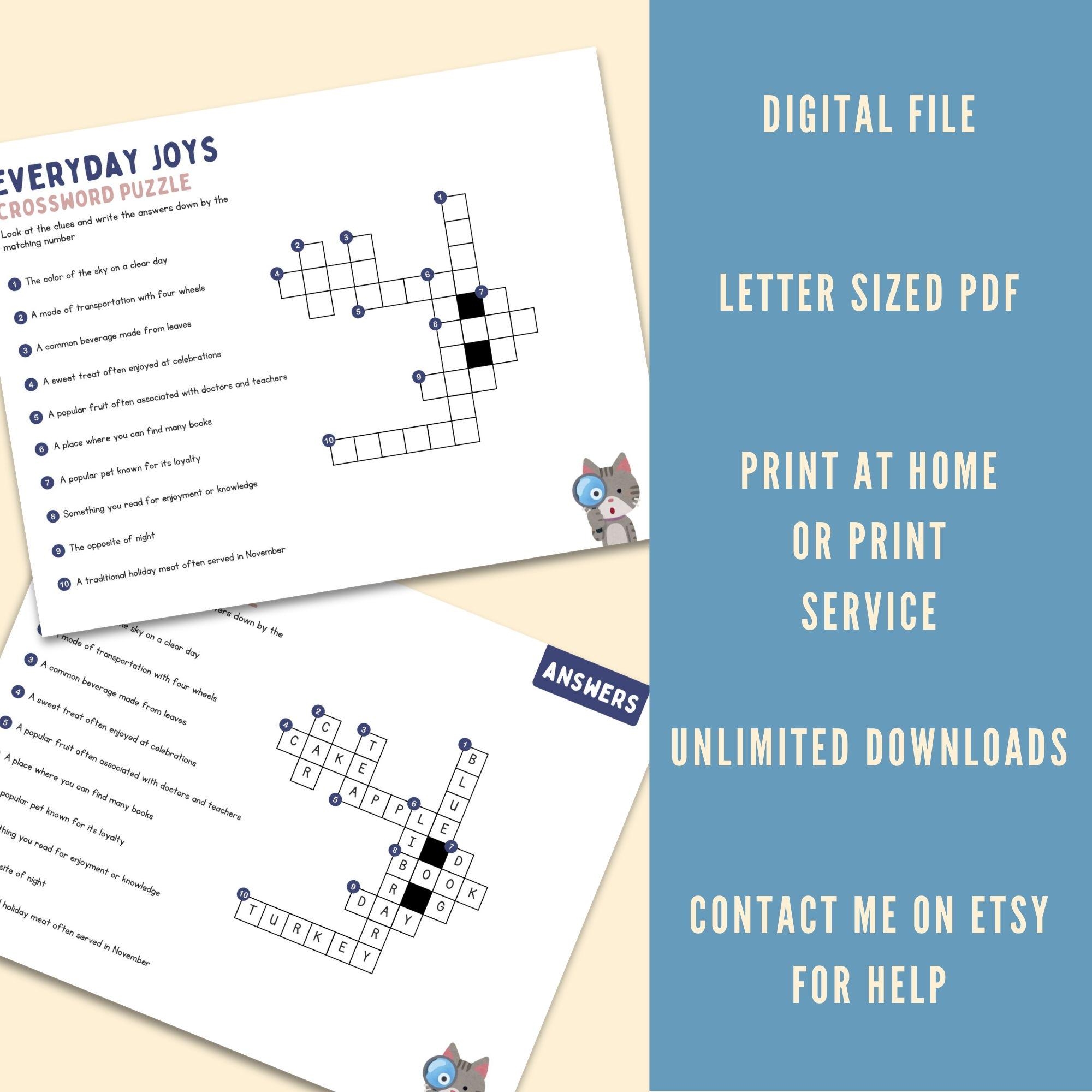 Gre Vocabulary Crossword Puzzles Printable Gre Vocabulary Crossword Puzzles Printable