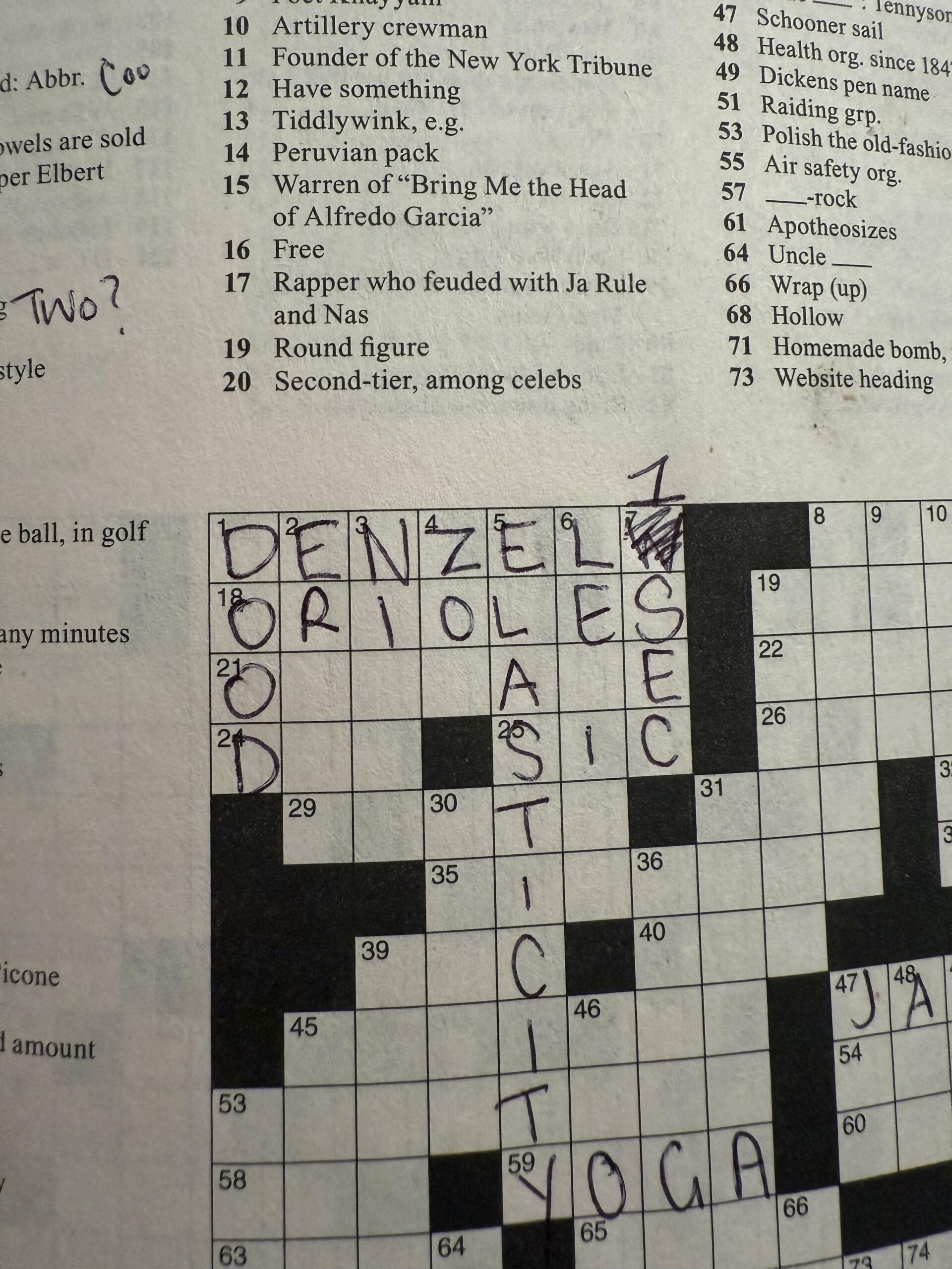 Crossword Puzzles