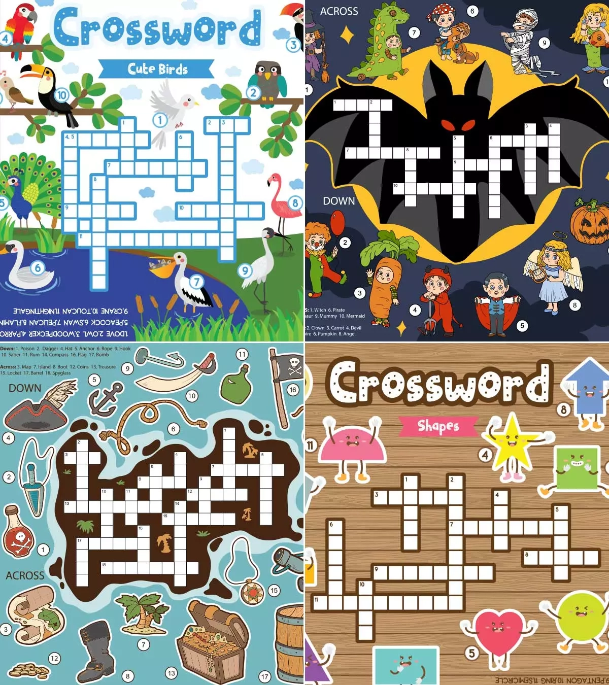 Crossword Puzzles For Kids 20 Fun Themes To Boost Vocabulary