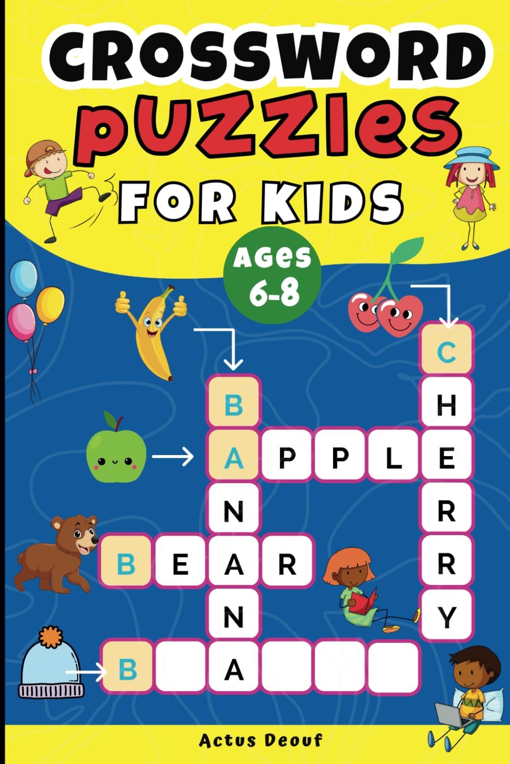Crossword Puzzles For Kids Ages 6 8 66 Colorful Easy Puzzles Deouf Actus 9798884737808 Amazon Books Crossword Puzzles For Kids Ages 6 8 66 Colorful Easy Puzzles Deouf Actus 9798884737808 Amazon Books