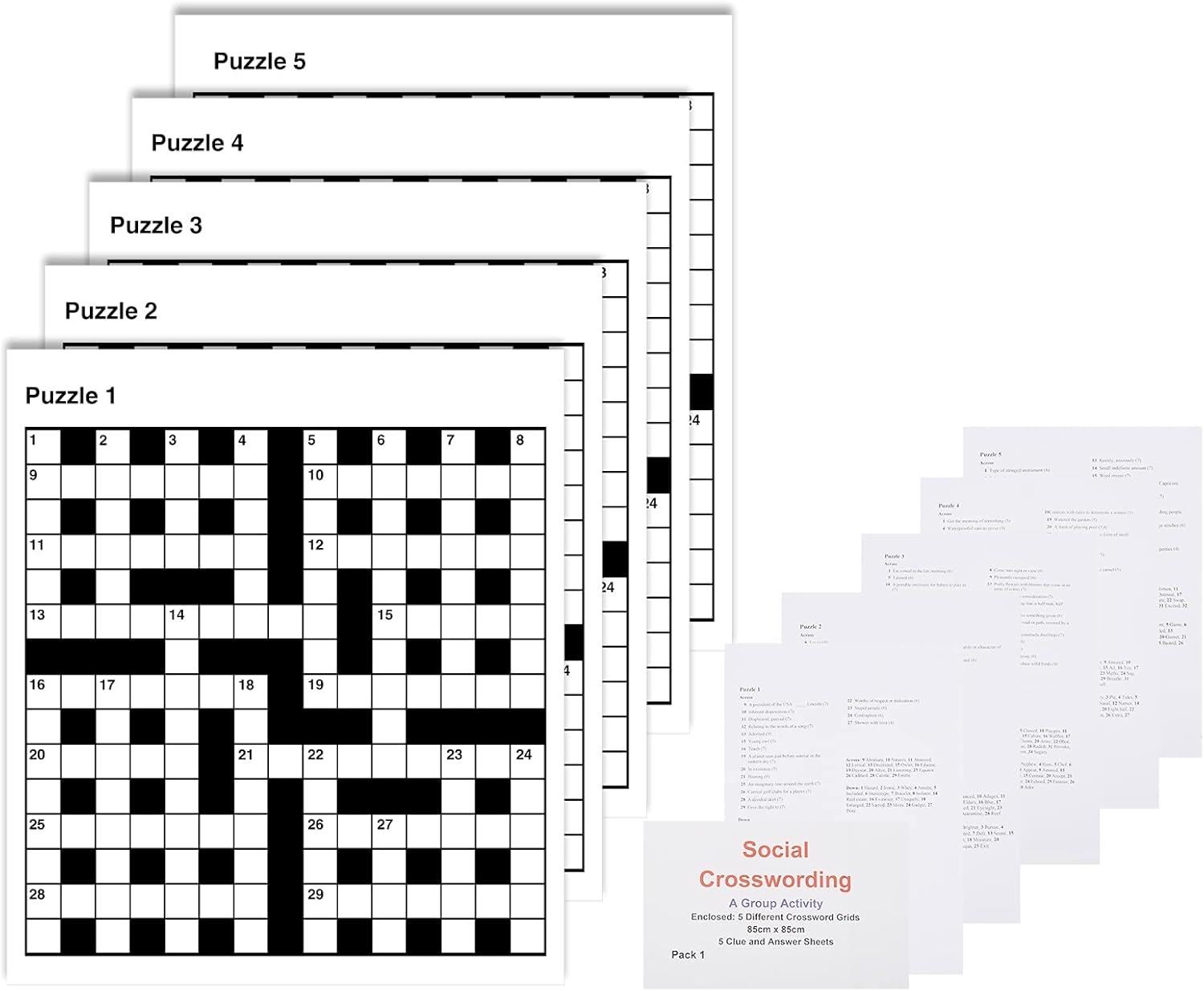 Crossword Puzzles For Seniors With Dementia And Serbia Ubuy Crossword Puzzles For Seniors With Dementia And Serbia Ubuy
