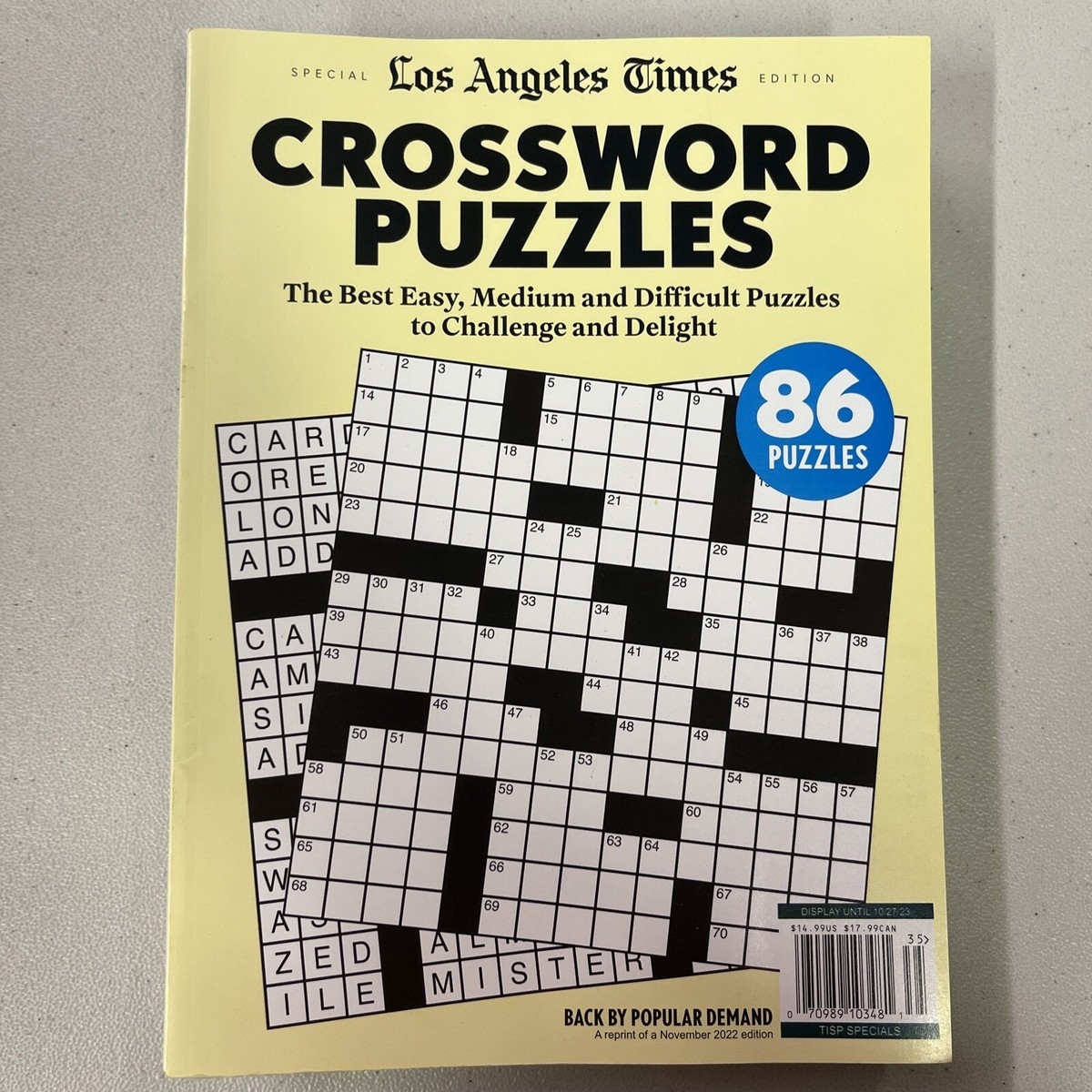Crossword Puzzles In Magazine Back Issues For Sale EBay