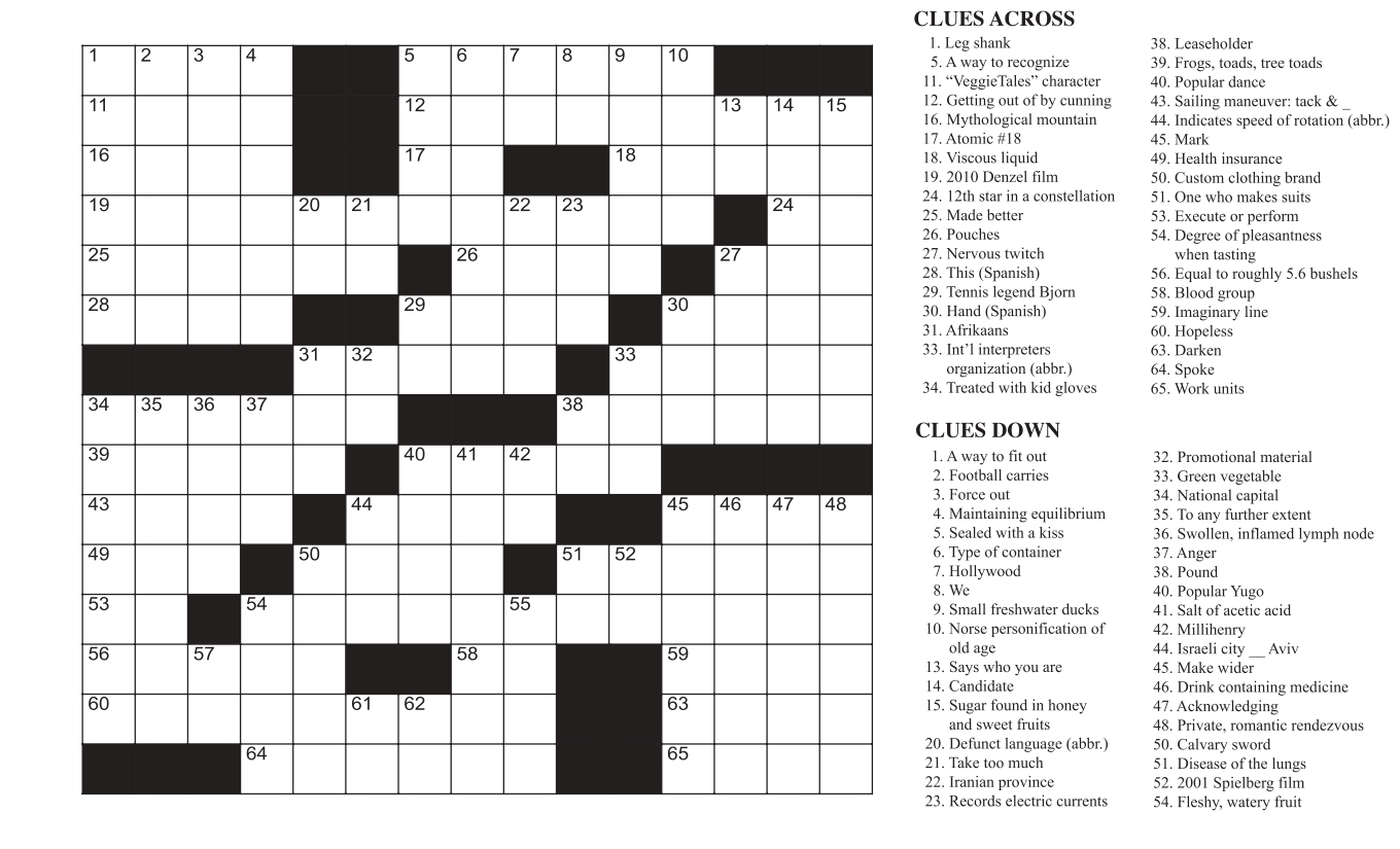 Crossword Puzzles The Bogalusa Daily News Crossword Puzzles The Bogalusa Daily News