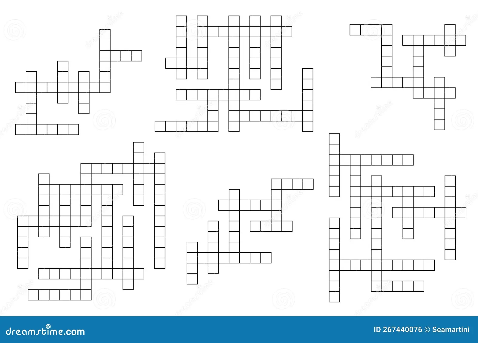 Crossword Templates Stock Illustrations 35 Crossword Templates Stock Illustrations Vectors Clipart Dreamstime