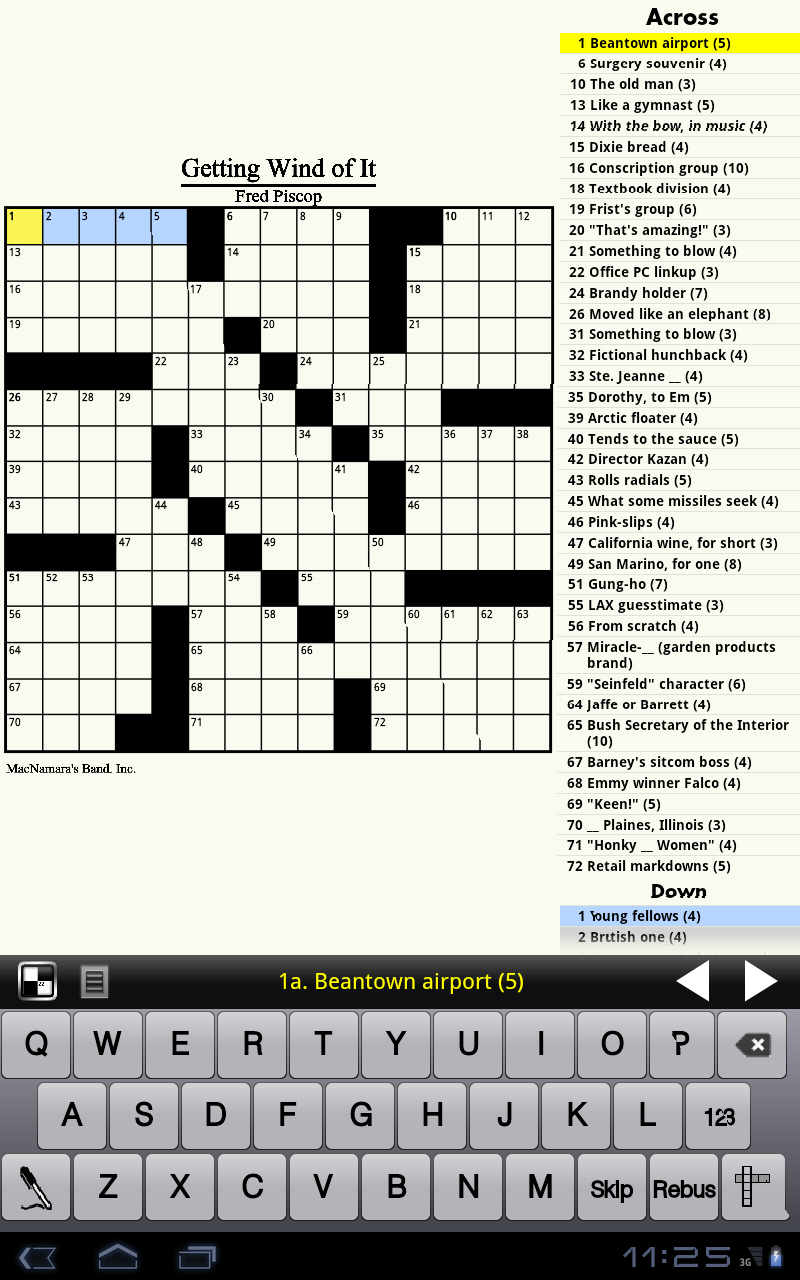 Crosswords App On Amazon Appstore