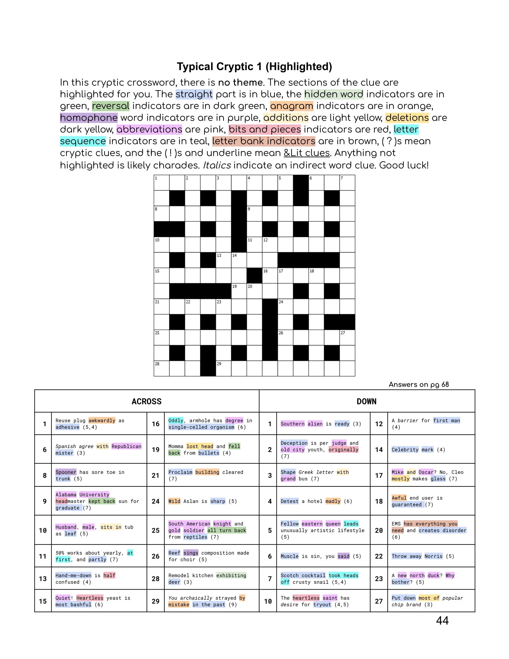 Cryptic Crosswords For Beginners Ebook How To Play Guided Step by step Walkthrough Hidden Word Clues Anagrams Homophones More Etsy Cryptic Crosswords For Beginners Ebook How To Play Guided Step by step Walkthrough Hidden Word Clues Anagrams Homophones More Etsy